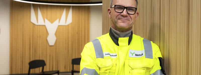 Jussi Vanhanen. Photo: Metsä Group