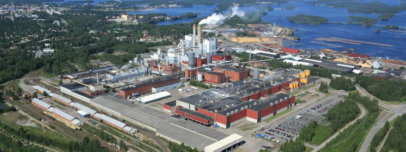 Kaukas mill in Lappeenranta, Finland. Photo: UPM