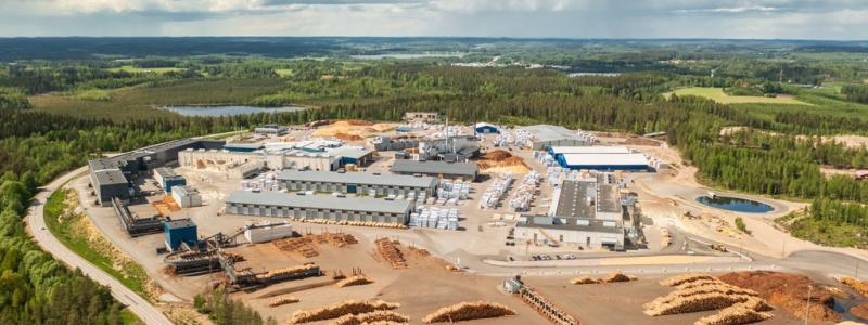 Jarvela sawmill. Photo: Koskisen Oyj