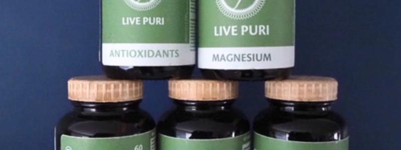 Photo: Live Puri products with fiber screw caps. Photo: Blue Ocean Closures