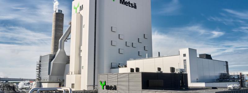 Metsä Fibre bioproduct mill. Photo: Metsä Group