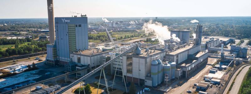 Metsä Group's Rauma mill. Photo: Petri Lyytikäinen, Videolle/Metsä Group