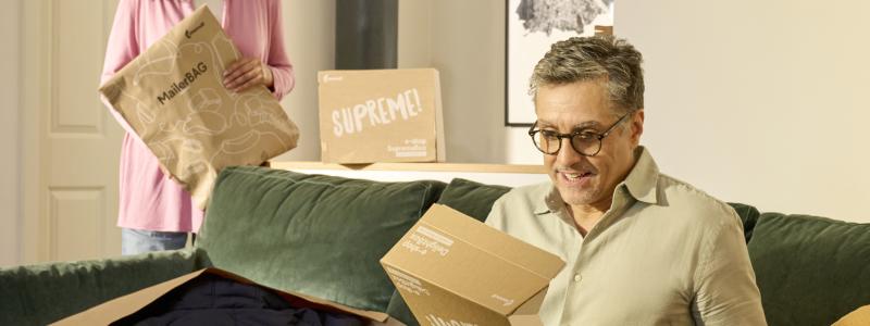 71% of consumers now shop online at least once a month, up from 56% last year. Photo: Mondi