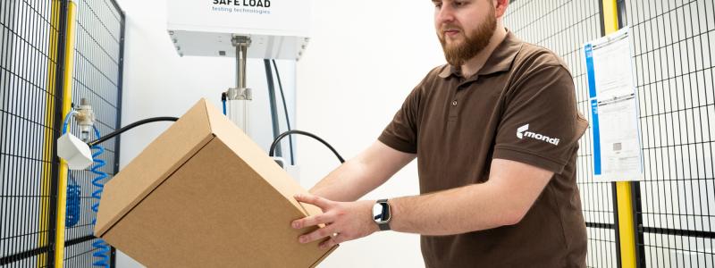 Mondi ISTA Lab, located in ThinkBox Bupak – showing Martin Zelinsky, ISTA Lab Manager. Photo: Mondi