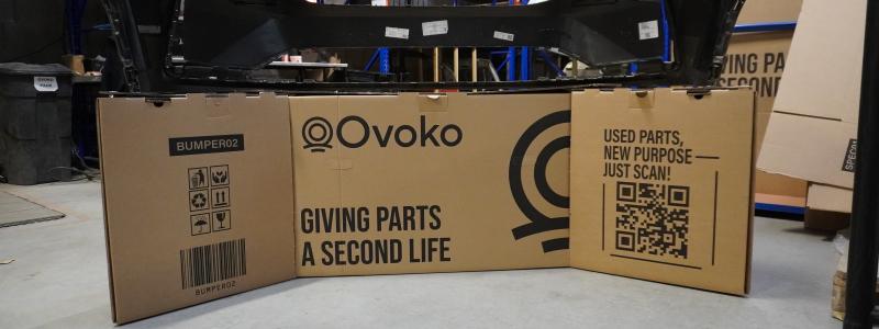 Heavy-duty automotive packaging solution improves product protection during transit and reduces unit packaging costs by up to 42%. Photo: Mondi