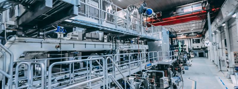The Simpele paperboard mill in Finland. Photo: Sami Valkeala / Valkea Visuals