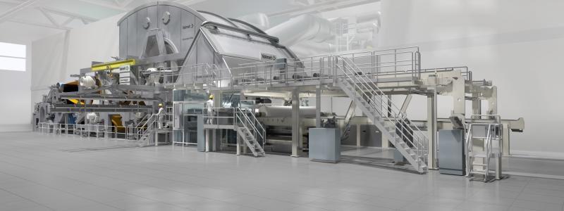 One of the key innovations of the new Valmet IQ Softness & Crepe Measurement is its fully non-contact design. Photo: Valmet