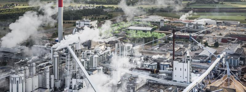 Pilot trials show that blue S delivers enhanced strength properties and good runnability in paper production. Several trials have been conducted at Södra Cell Värö with very positive results. Photo: Per Pixel/Södra