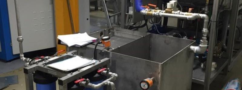 Water recycling system.