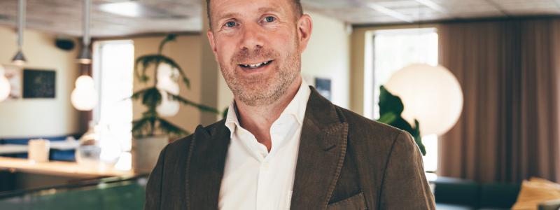 Viktor Siewertz, newly appointed CFO at PulPac. Photo: Pulpac