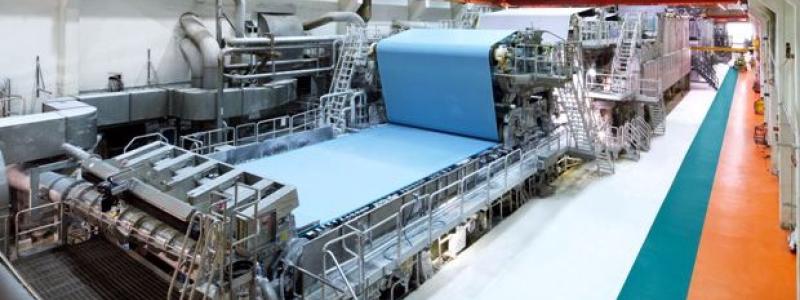 Sappi Fine Paper Europe has completed and inaugurated the €61 million rebuild of the PM2 paper machine at its Alfeld mill in Germany. Photo: Sappi