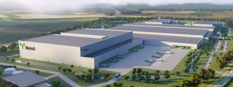 Arup will provide Civil and Structural Engineering, Geotechnical Engineering and Landscape Architecture services as part of the design team for the planned new facility. Image courtesy: Metsä Group