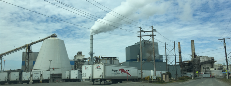 The McKinley Paper Company plant in Port Angeles, WA. Photo: Sea Cow/Wikimedia Commons
