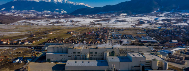 DS Smith Zărnești paper mill. Photo: DS Smith
