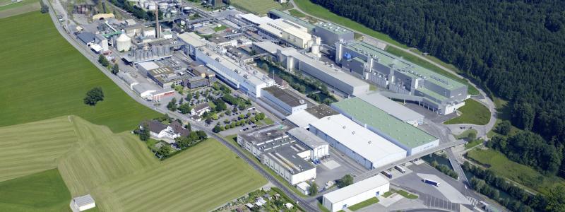 Extraordinary General Meeting approves separation of paper business from chemistry and packaging activities. The Perlen site, Switzerland. Photo: CPH Chemistry and Packaging
