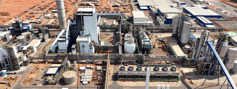 The pulp mill will have a capacity to produce 2.55 million tonnes of pulp per year. Photo: Andritz