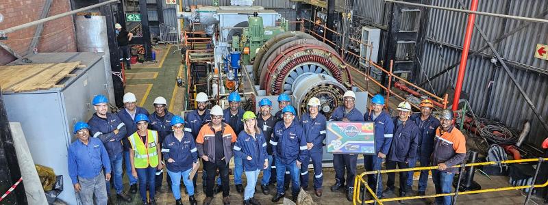 Mondi’s paper mill in Merebank, South Africa, achieves a significant increase in energy self-sufficiency with the installation of a new turbine, positioning the mill to potentially achieve full energy self-sufficiency in the future. Photo: Mondi