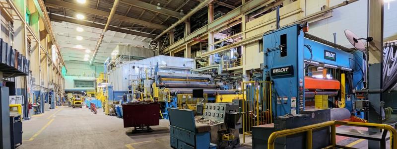 Paper Machine 8. Photo: CNW Group/The Legacy Paper Group