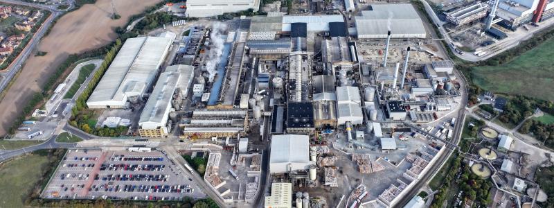 The site in Kent, UK, is the largest paper mill in the country, producing 830 000 metric tons per annum. Photo: DS Smith