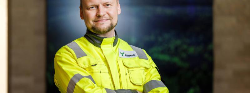 Timo Ahonen. Photo: Seppo Samuli/Metsä Fibre