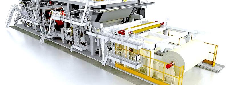 Toscotec Tissue machine. Image: Toscotec