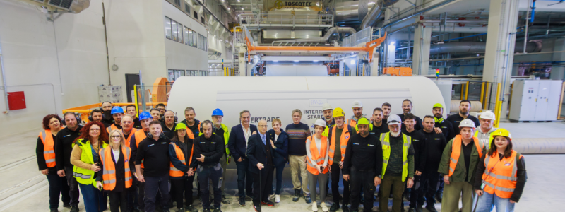 The project is designed to maximize energy efficiency across the entire production line. Photo: Toscotec