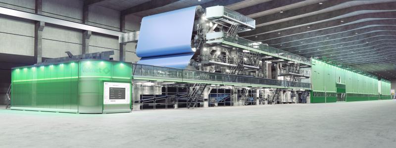 A Valmet OptiConcept M board making line. Photo: Valmet