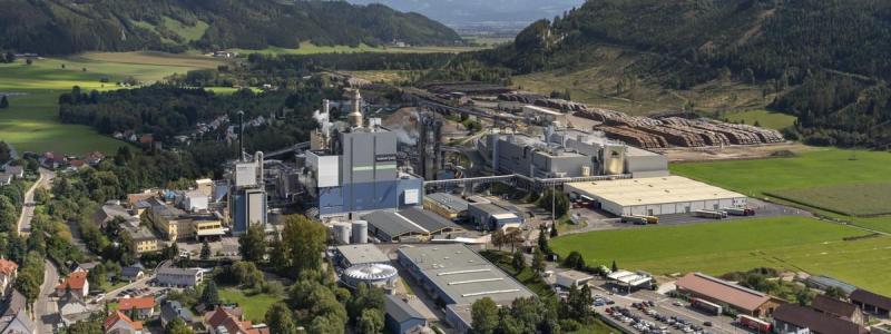 Caption: Heinzel Pöls pulp mill in Pöls. Photo: Valmet