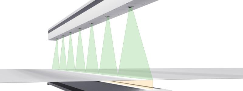 The Valmet IQ WIS has new high-performance Valmet area cameras that enable high-resolution imaging even at fast web speeds. Low-angle reflection inspection geometry enhances the visibility of 3D surface defects like scratches and wrinkles, and glossy defects like roll marks. Image courtesy: Valmet