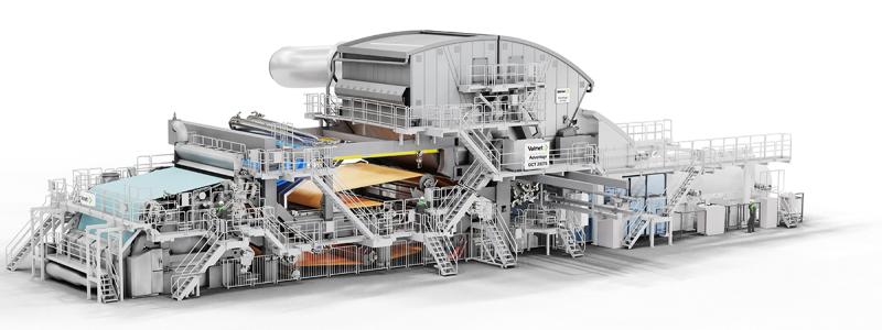 The factory in Corlu is set to become the biggest tissue manufacturing facility under a single roof in Turkey. Photo: Valmet
