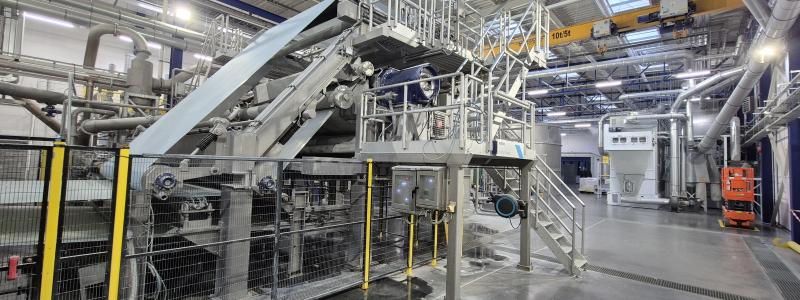 Ecowipes is a leading manufacturer of nonwoven wipe. Photo: Voith