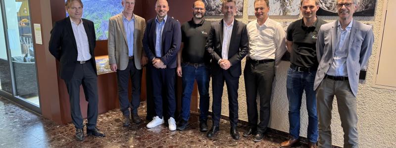 ng for the new project between Voith and Kraftwerke Ober. Photo: Voith