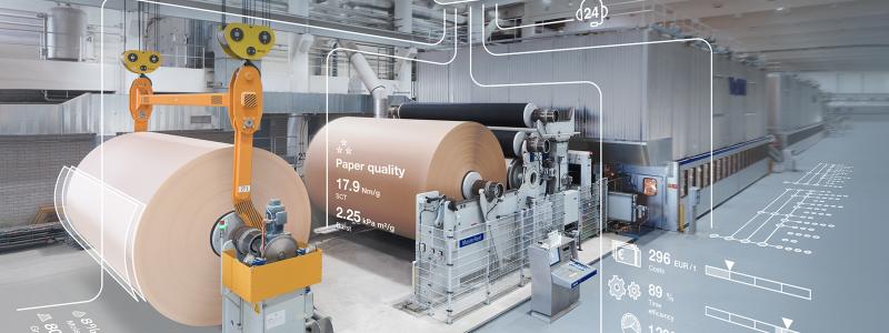 Voith's services are designed to provide optimal maintenance for machines and processes, ensuring that production runs smoothly and uses resources efficiently. Both reactive and preventive measures maximize the lifespan of the machines. Photo: Voith