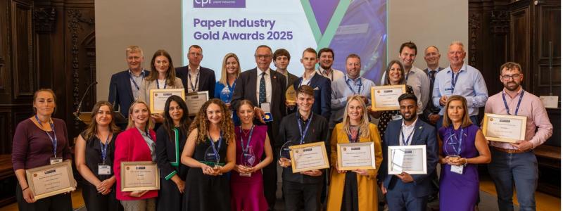 Winners of the 2025 Paper Gold Awards. Photo: CPI