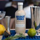 The cap is a collaboration with Blue Ocean Closures (BOC), a Swedish start-up that has formed a pioneer community to reduce plastics through fibre packaging innovation. Photo: Absolut