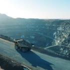 A truck at a quarry. Photo: Epiroc
