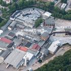 Aerial view of the paper mill in Hainsberg, Saxony. Photo: Screenshot. Credit: Papierfabrik Hainsberg.