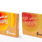 The new white digital printing option is more than just an additional colour. A white underprint gives colours, logos and motifs the same stand-out contrast on brown corrugated board as they do on a white substrate – a decisive factor for brand identity and visibility at the point of sale. Photo: Mondi