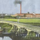 The paper mill in Uetersen, Germany, dates back to the beginning of the 20th century. Image from 1907. Image: Wikimedia Commons