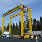 Konecranes is one of the largest crane manufacturers in the world. Photo: SignalPAD   https://www.flickr.com/photos/signalpad/3945297785/Wikimedia Commons