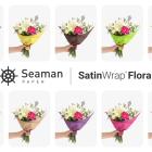 Seaman Paper's SatinWrap Floral. Photo: Seaman Paper
