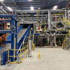 The assets owned by Total Fiber Recovery @ Chesapeake come from the company's 45,000-square-foot plant, which was outfitted to pulp, clean, screen and dry 100% post-consumer recycled fiber, delivering it as a kraft-wrapped bale. Photo: Tiger Group