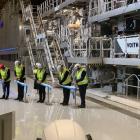 Inauguration of the newly rebuilt PM6 at the Stora Enso Oulu mill. Photo: Voith