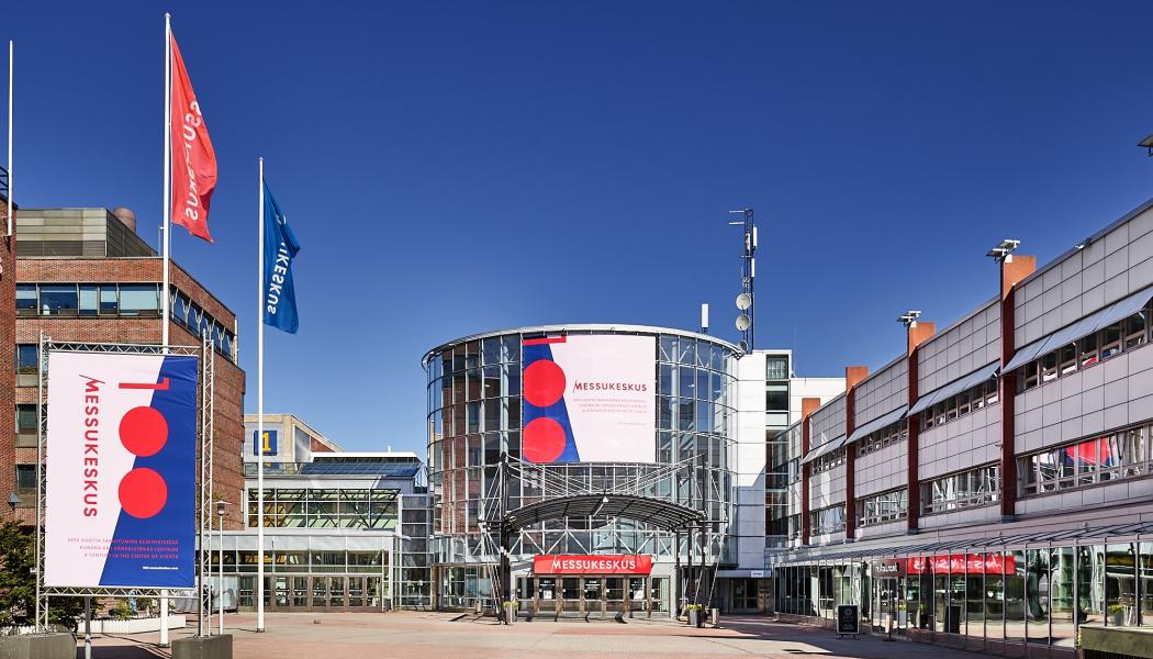 Helsinki Expo and Convention Centre hosts the Pulp & Beyond event, where the global forest industry gathers in April. Photo: Helsinki Expo and Convention Centre