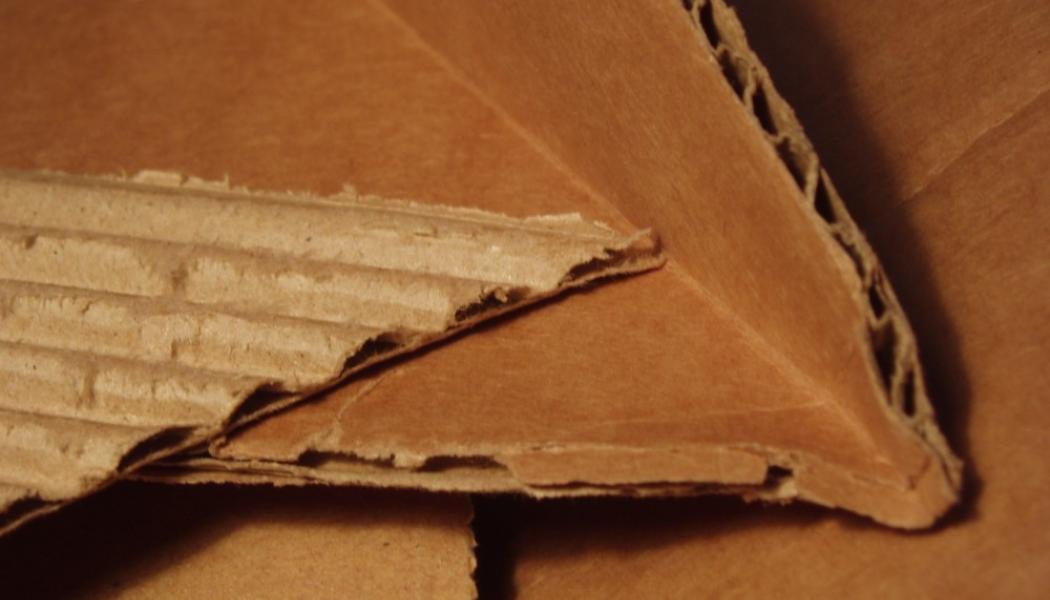 The manufacturing method involves shredding used gable top and aseptic cartons and bonding them into large, durable sheets. Photo: Richard Wheeler/Wikimedia Commons