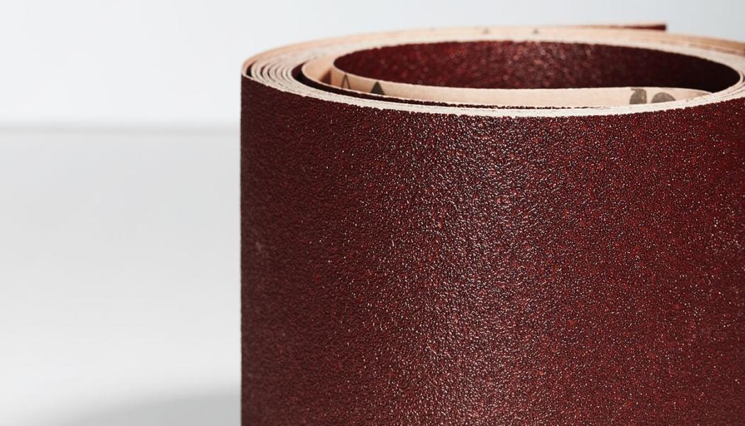 The Abrasives business unit offers a comprehensive portfolio of paper backing products, including latex-impregnated paper, heavy-weight paper for abrasive backings and high-performance papers for other applications. Photo: Ahlstrom