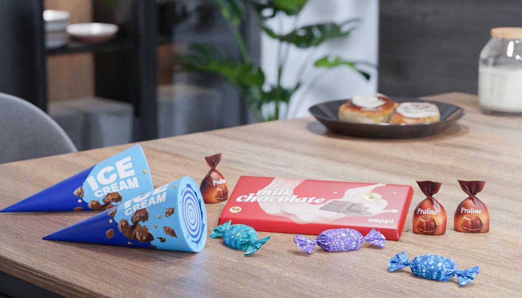 Sappi is expanding its broad portfolio by adding Guard ICC, a flexible packaging paper for ice cream cones, Guard OHS a barrier and heat sealable paper for various food and non-food packaging applications and Guard Twist Gloss, a glossy, recyclable wax free barrier paper for twisting applications in the confectionary market. Image credit: Sappi Europe



