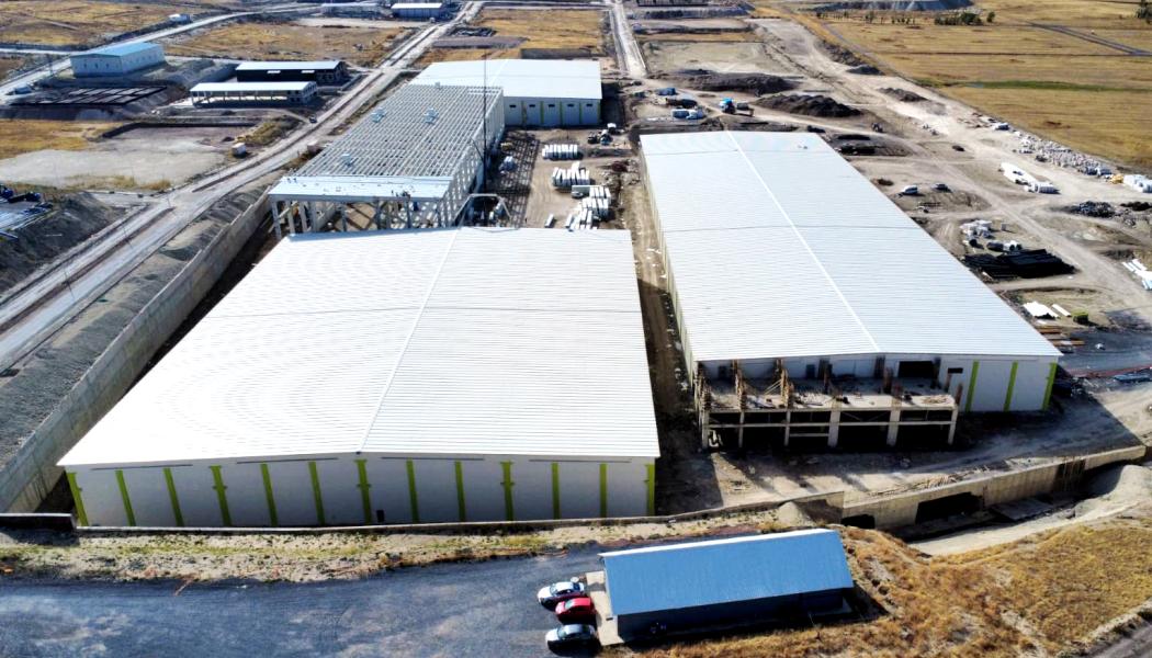 Lila Kağıt Erzurum factory construction. Photo: Oradoc

