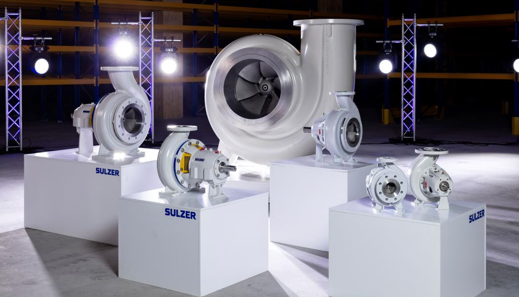 The pump series has been designed in cooperation with service specialists to enable easy installation, maintenance, and service. Photo: Sulzer