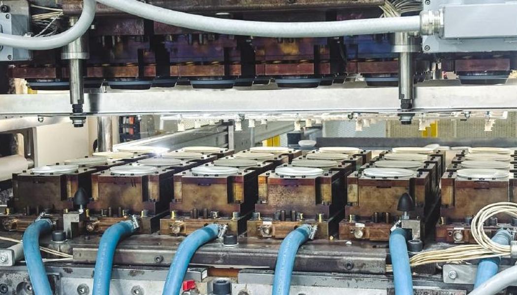 First commercial Dry Molded Fiber production in Asia marks a big step forward for fiber-based packaging alternatives. Photo: PulPac